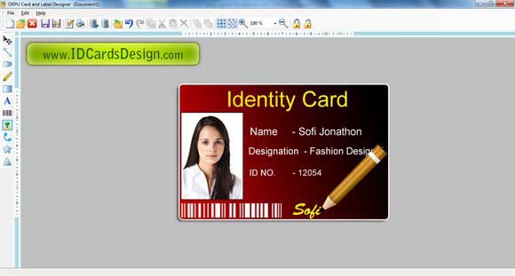 Screenshot of Personalized Labels