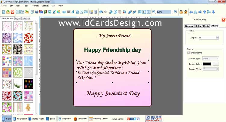 Design Greeting Card software