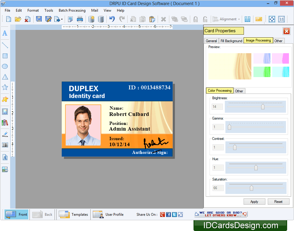 Design ID Card