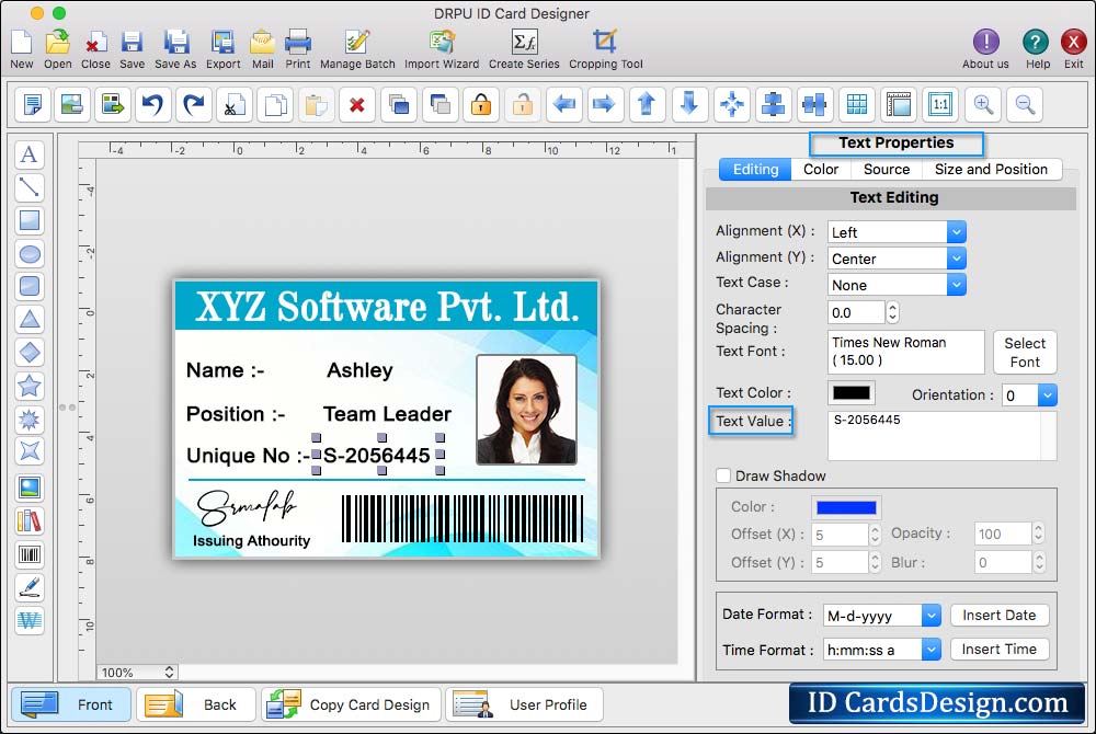 ID Card Designer for Mac