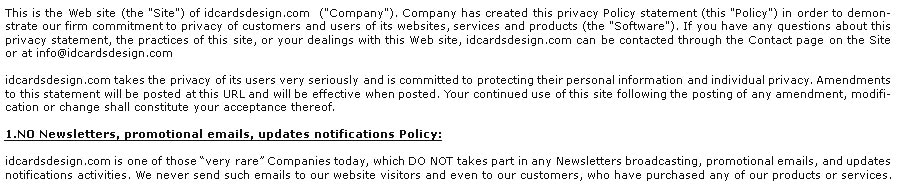 Privacy Policy