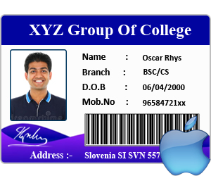 Students ID Cards Maker for Mac