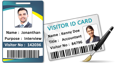 Visitors ID Cards