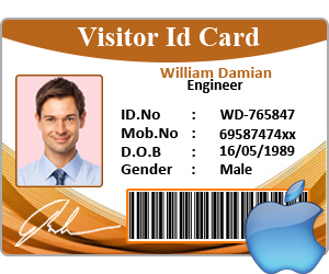 Visitors ID Cards Maker for Mac